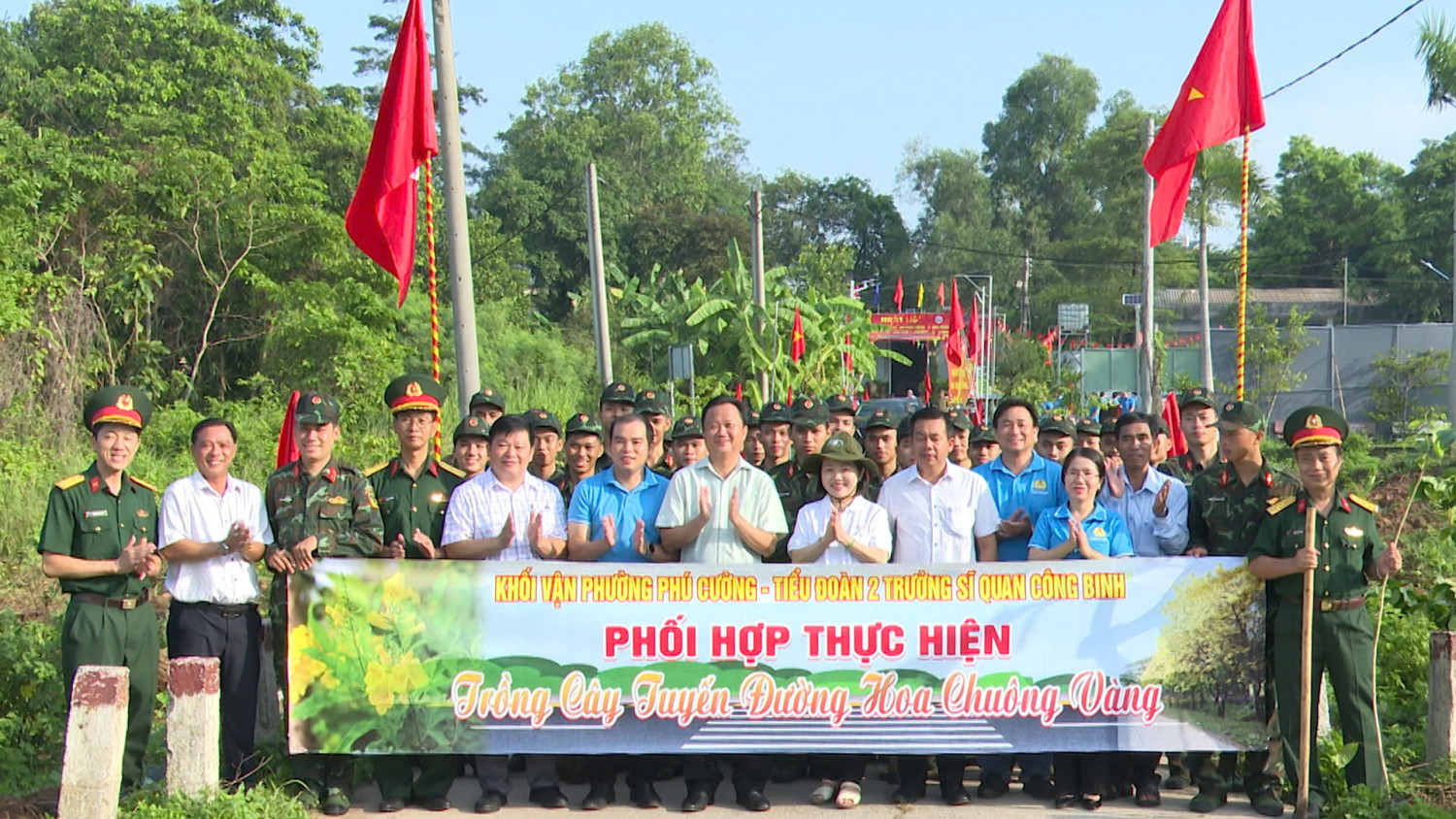 Phường Phú Cường tổ chức Lễ phát động tết trồng và chăm sóc cây “đời đời nhớ ơn Bác Hồ”