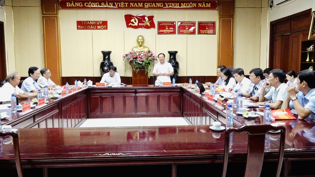 Công trình lịch sử Đảng bộ thành phố Thủ Dầu Một giai đoạn 2020-2025 hoàn thành