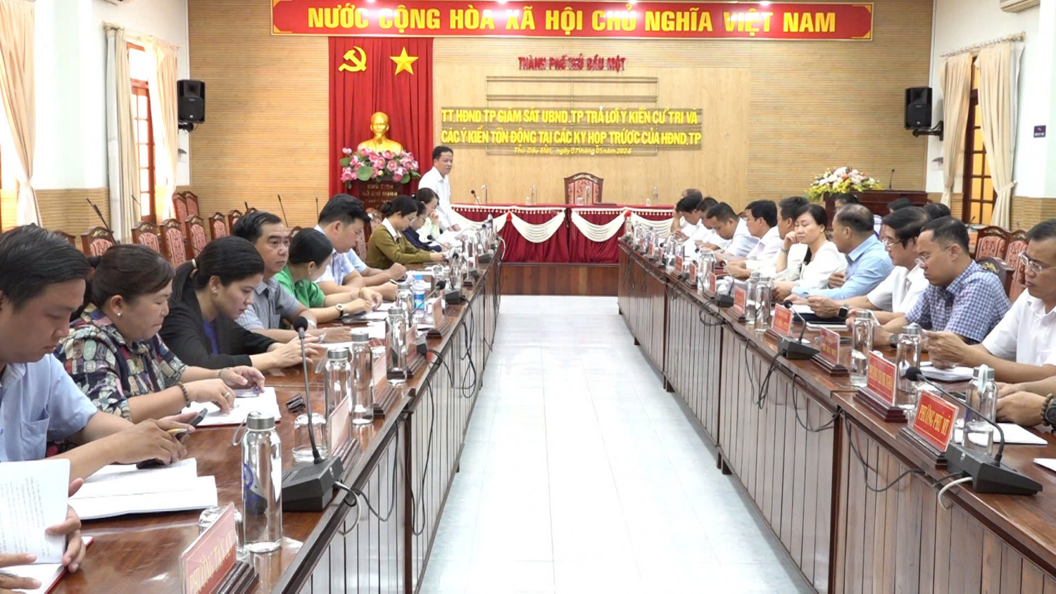 HĐND thành phố Thủ Dầu Một giám sát việc giải quyết kiến nghị của cử tri