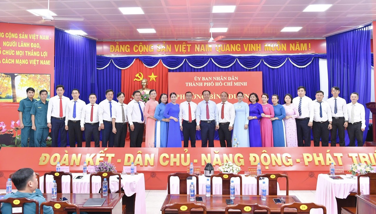 Phường Bình Dương mới họp mặt, gặp gỡ sau 01 tuần vận hành thử nghiệm