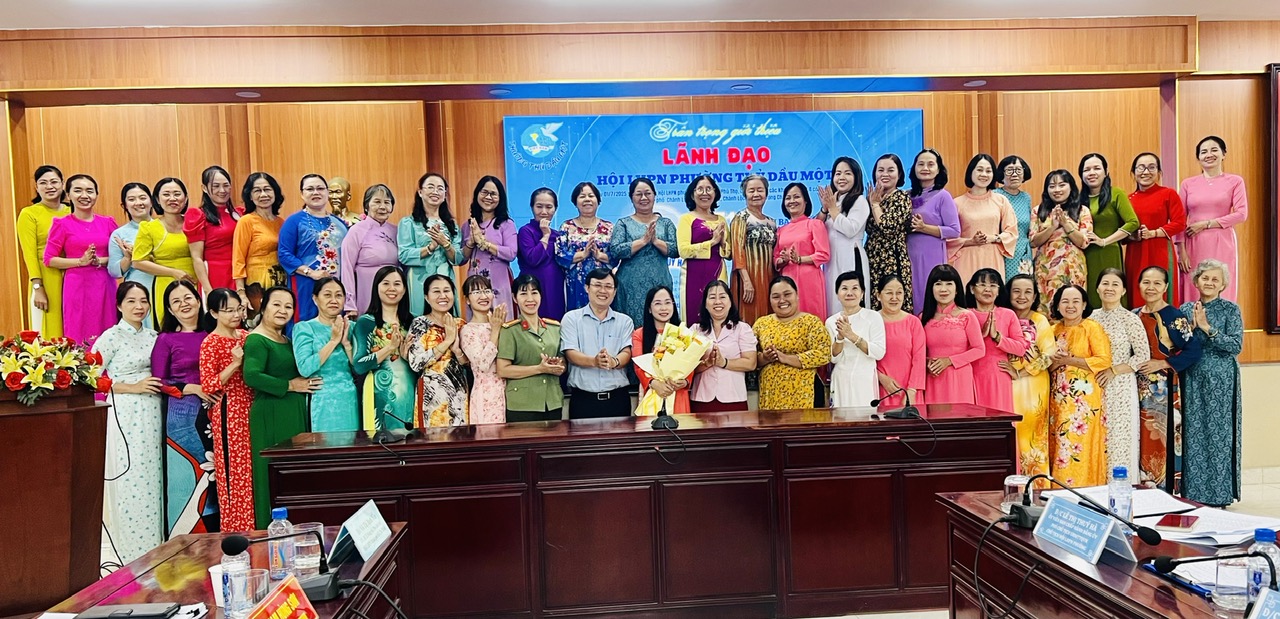 Hội Liên hiệp phụ nữ phường Thủ Dầu Một- Quyết tâm xây dựng tổ chức Hội ngày càng vững mạnh