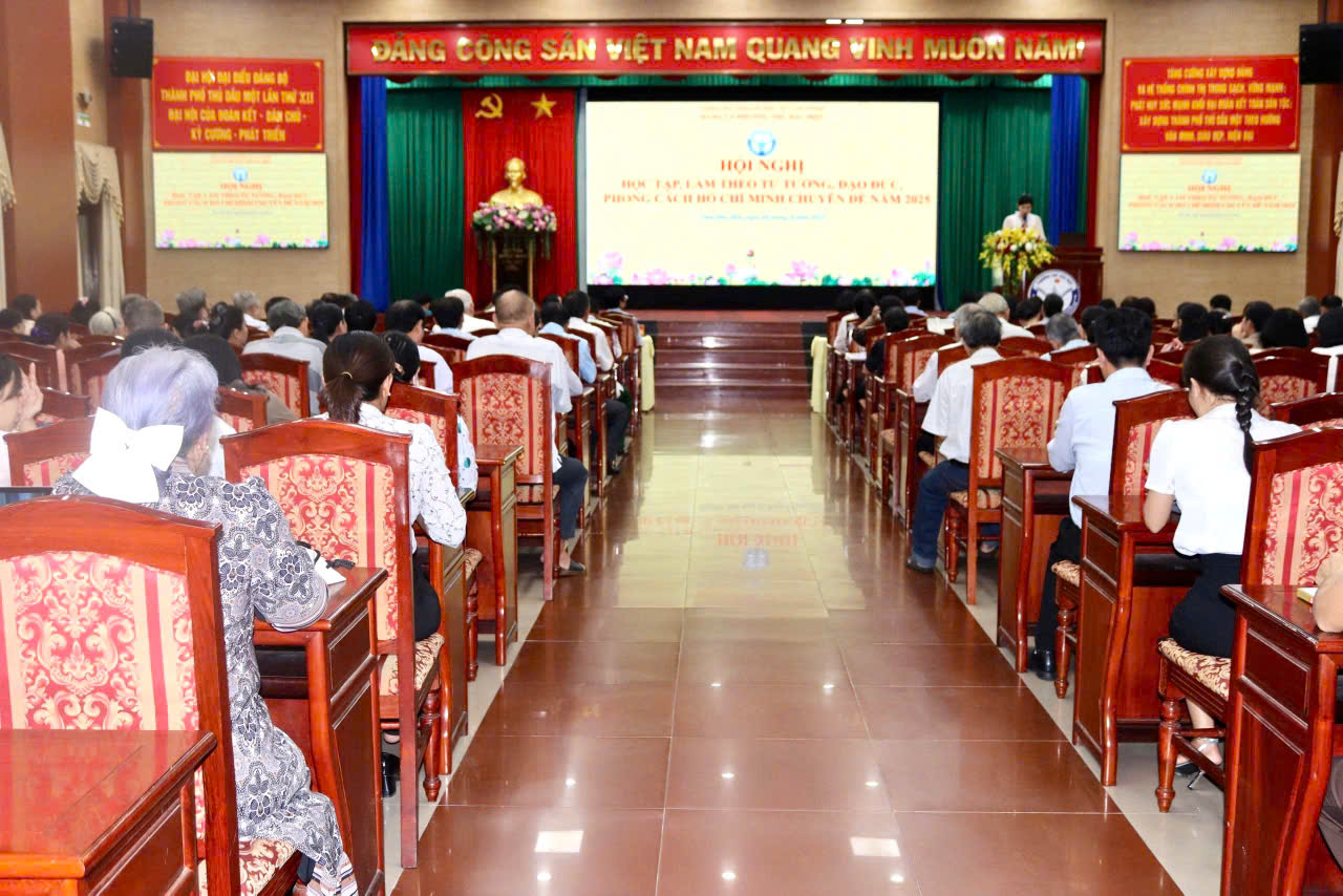 Phường Thủ Dầu Một quán triệt, triển khai chuyên đề học tập và làm theo tư tưởng, đạo đức, phong cách Hồ Chí Minh năm 2025